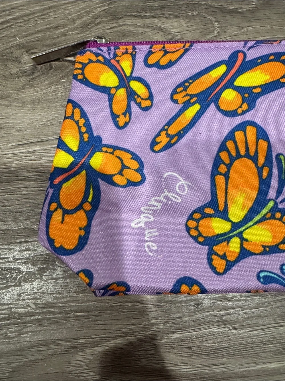 Clinique Butterfly Makeup Pouch - New Condition